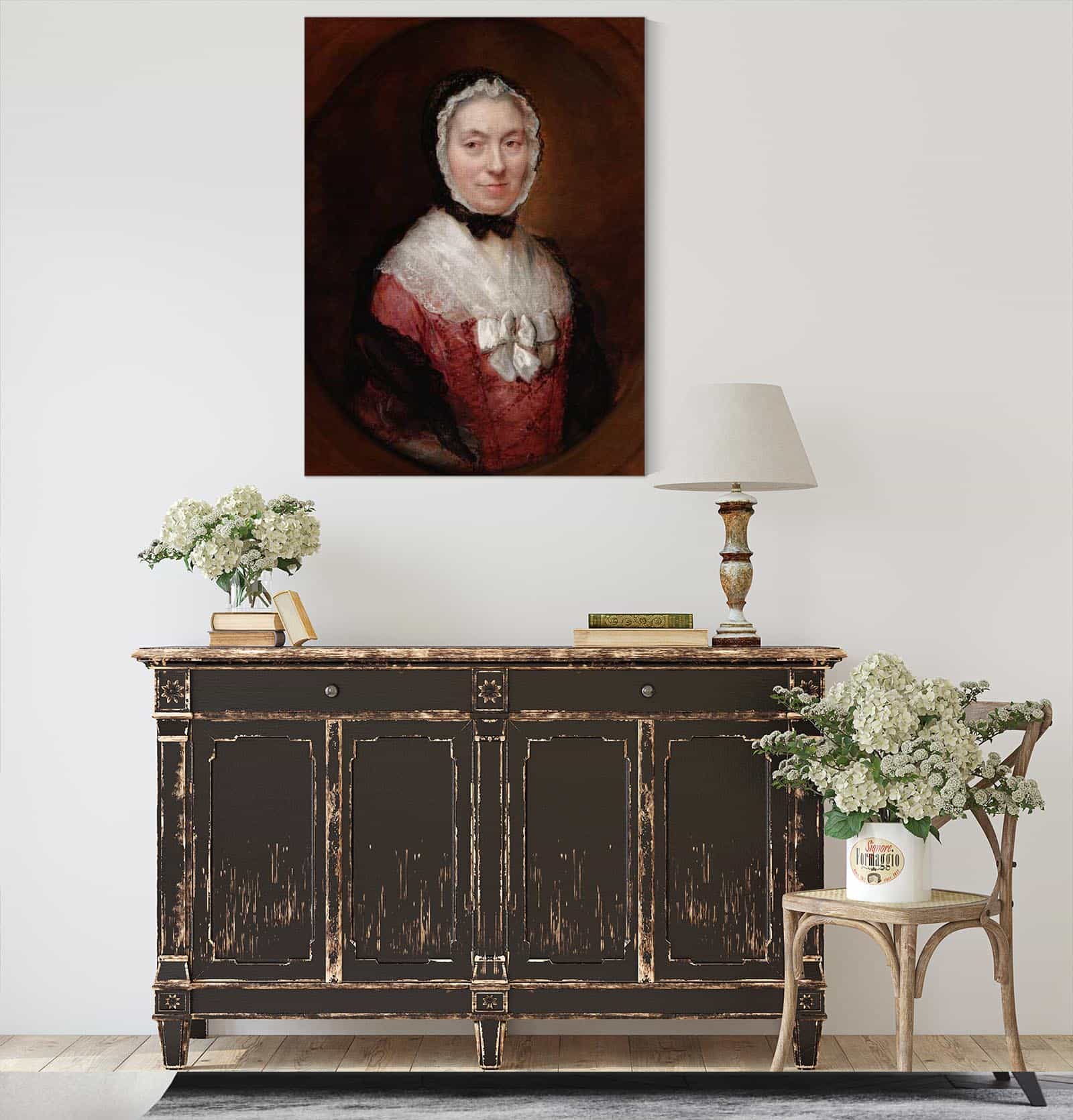 Lady In A Mob Cap by Thomas Gainsborough - Image 4
