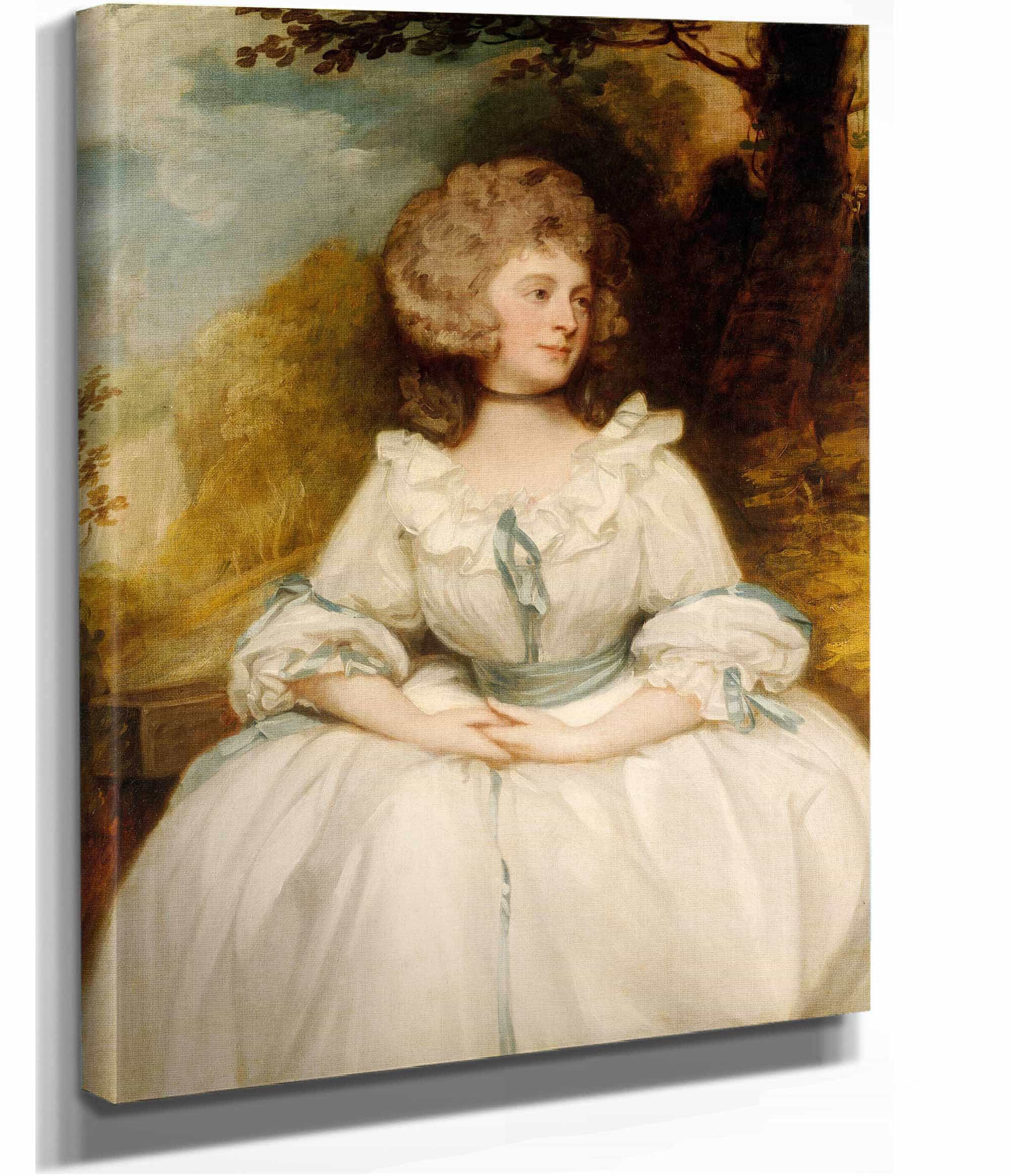 Lady Lemon   Mid To Late S by George Romney - Image 2