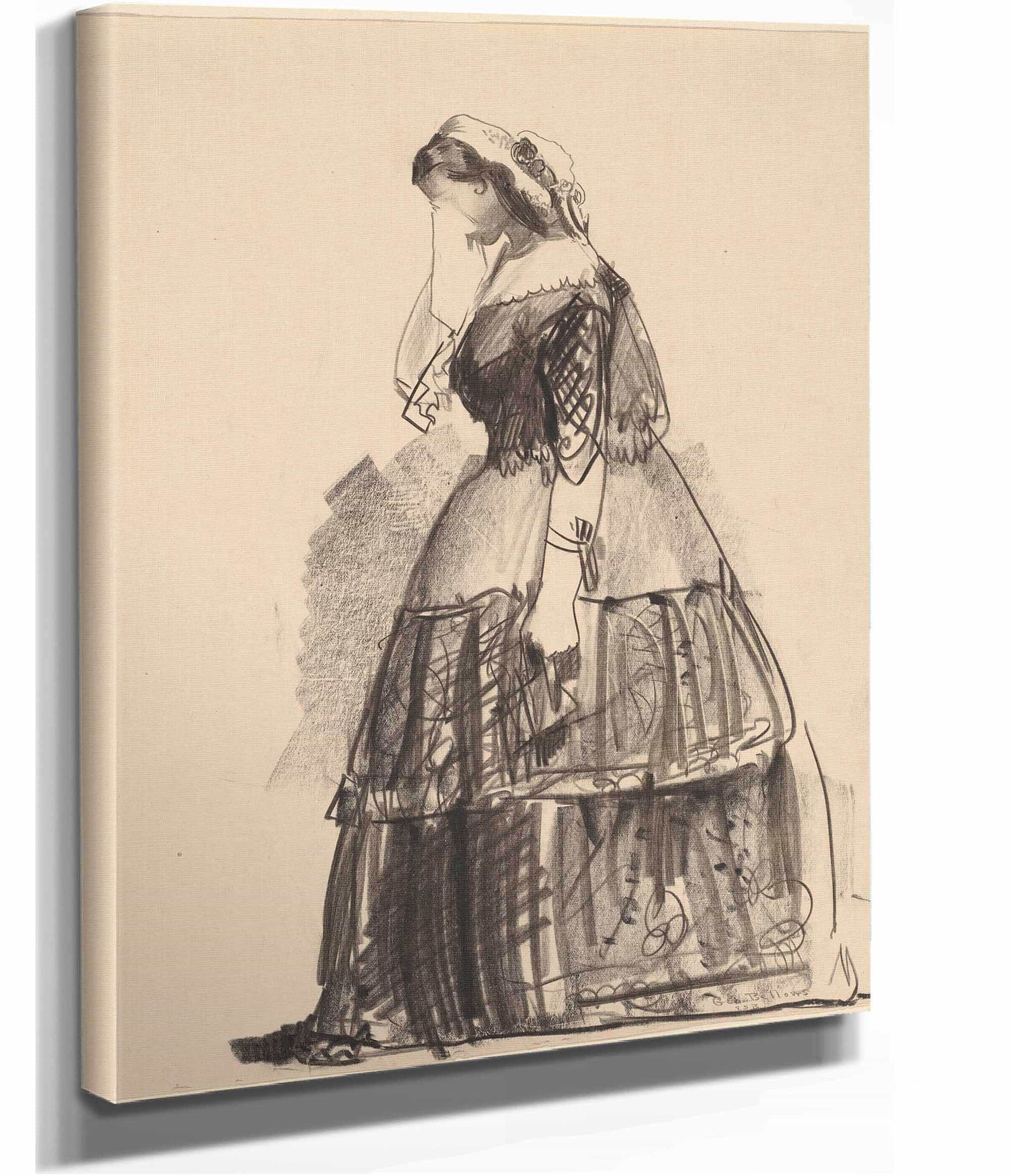 Lady Of The Actress by George Wesley Bellows - Image 2