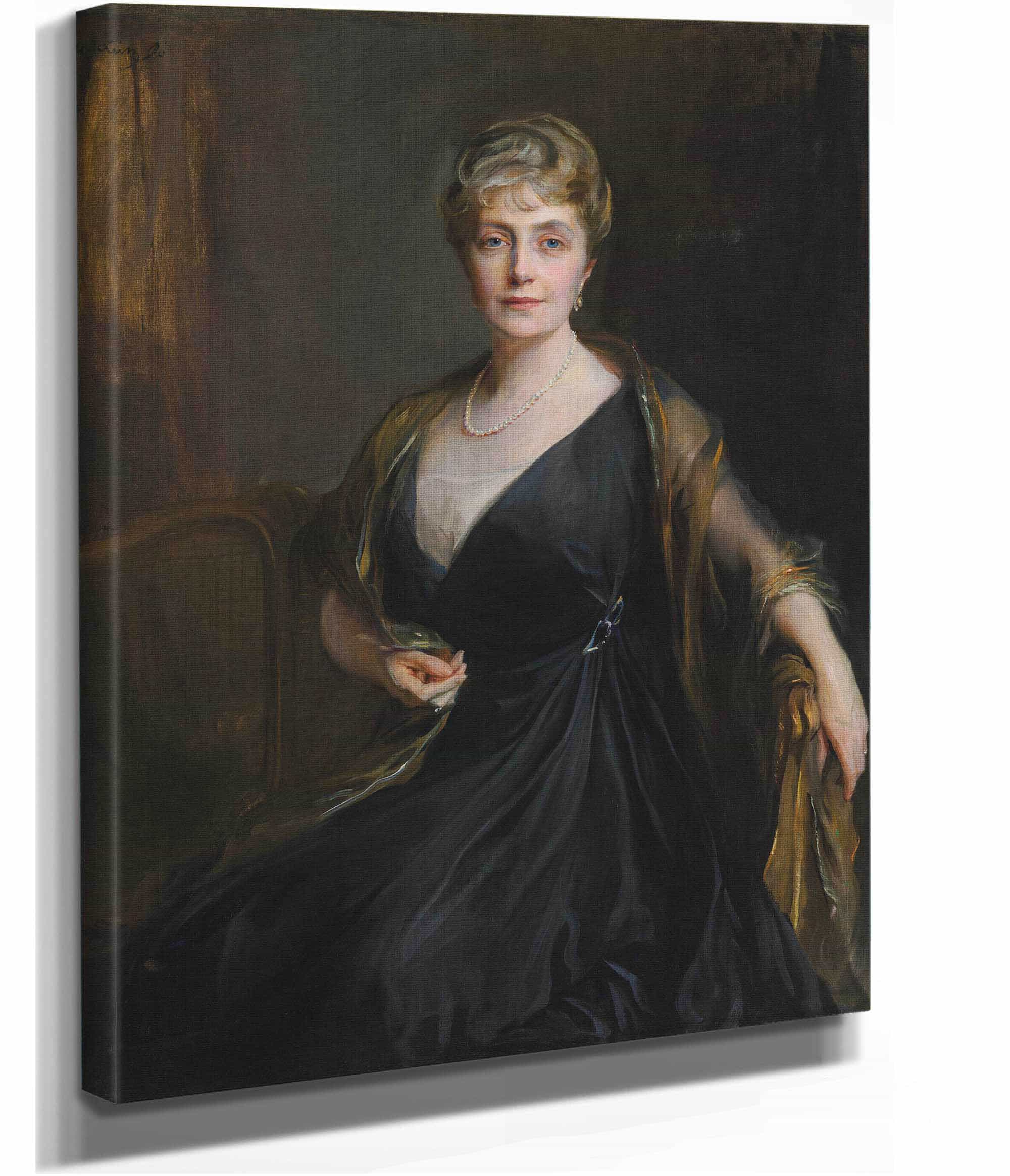 Lady Orr Lewis Nee Maude Helen Mary Booth by Philip Alexius De Laszlo - Image 2
