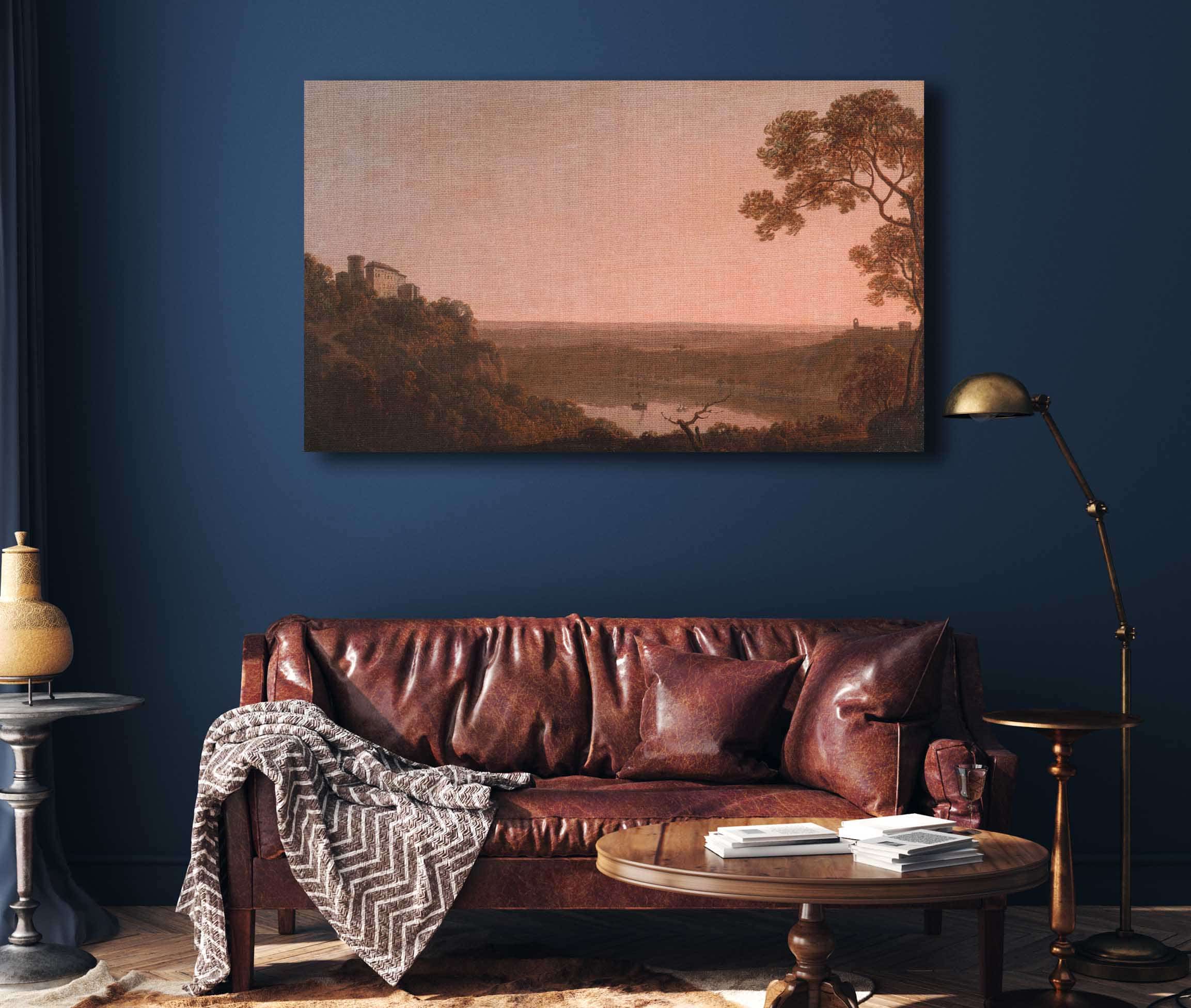 Lake Nemi by Joseph Wright Of Derby - Image 4