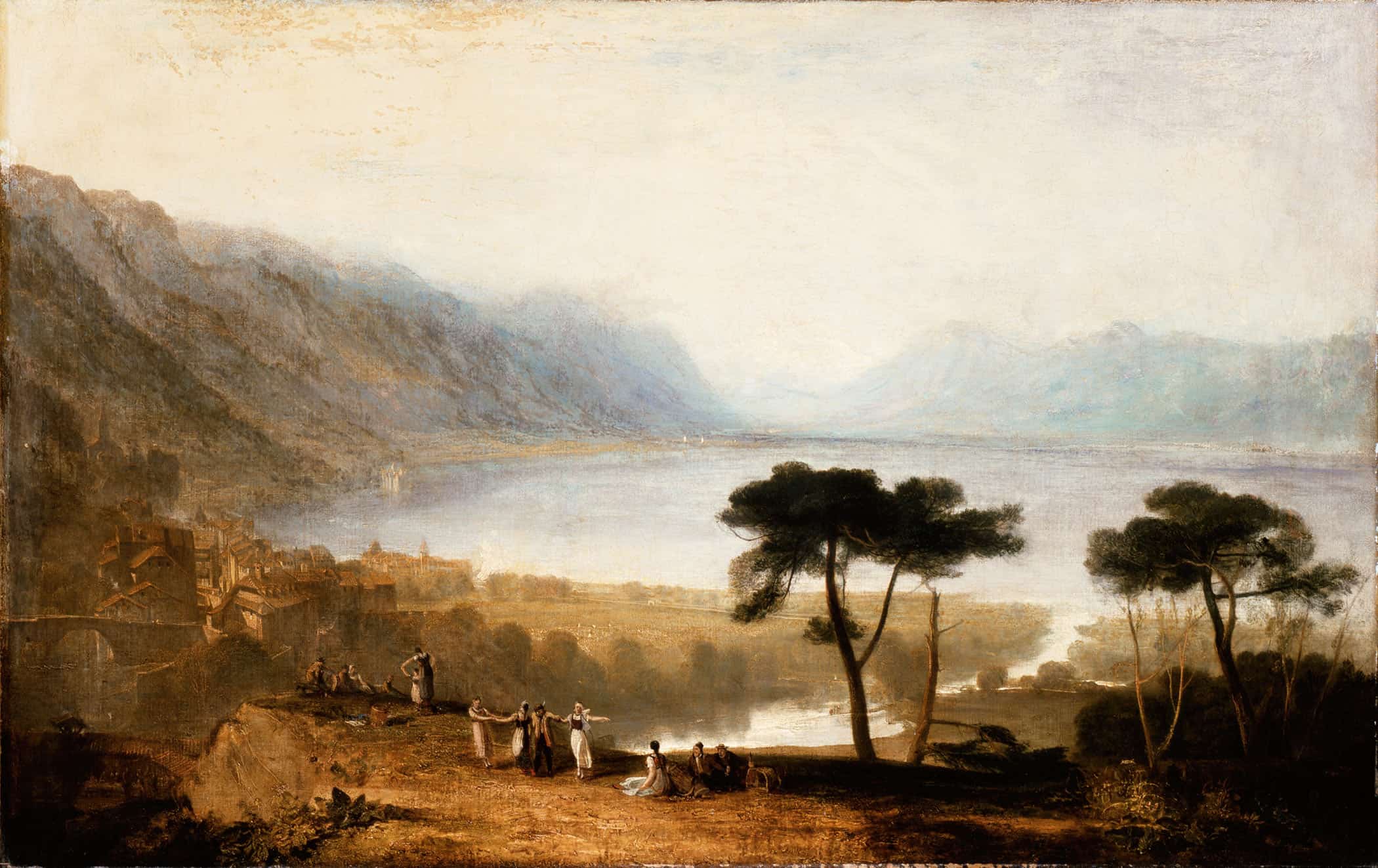 Lake Of Geneva From Montreux by Joseph Mallord William Turner - Image 2