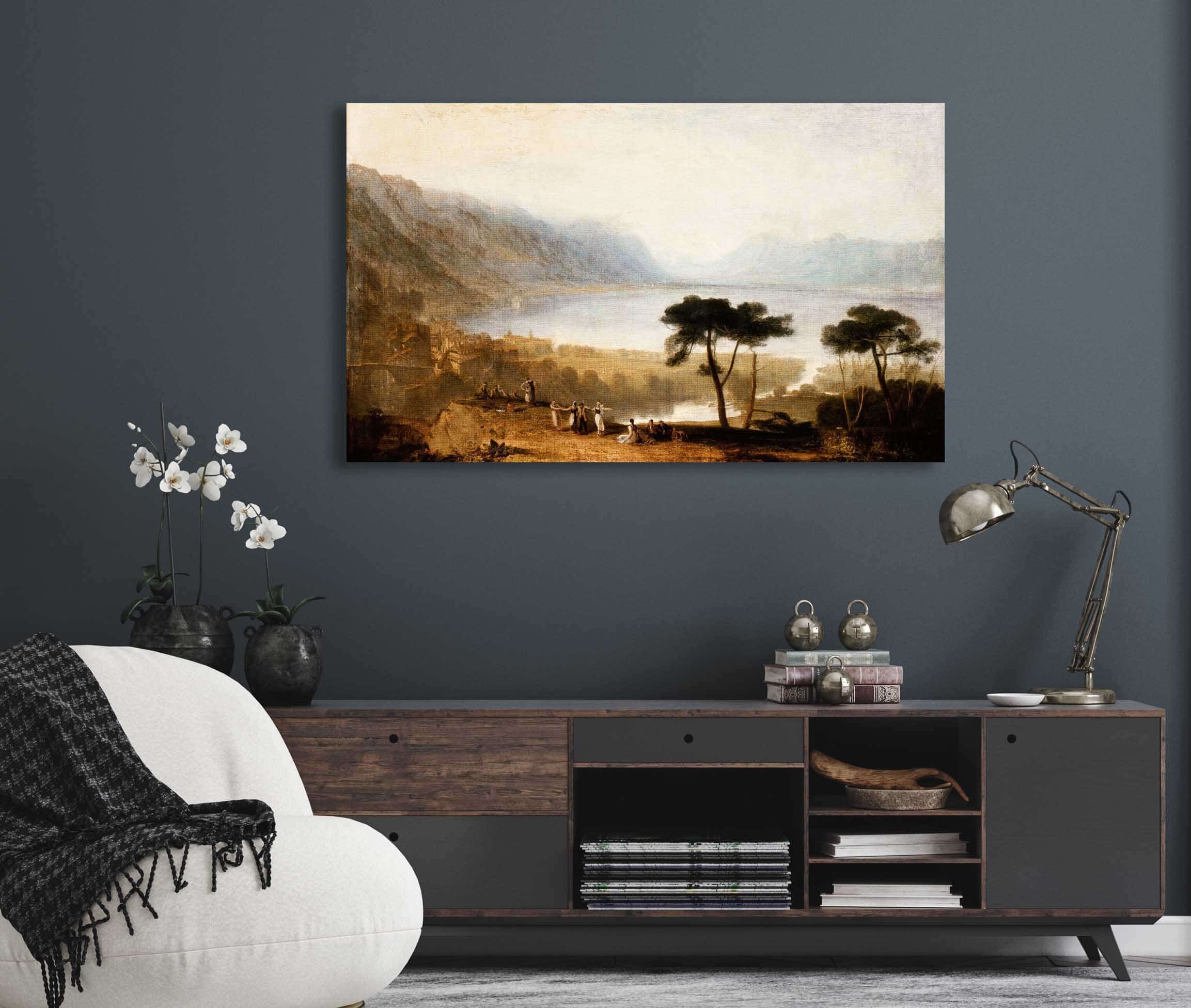 Lake Of Geneva From Montreux by Joseph Mallord William Turner - Image 5