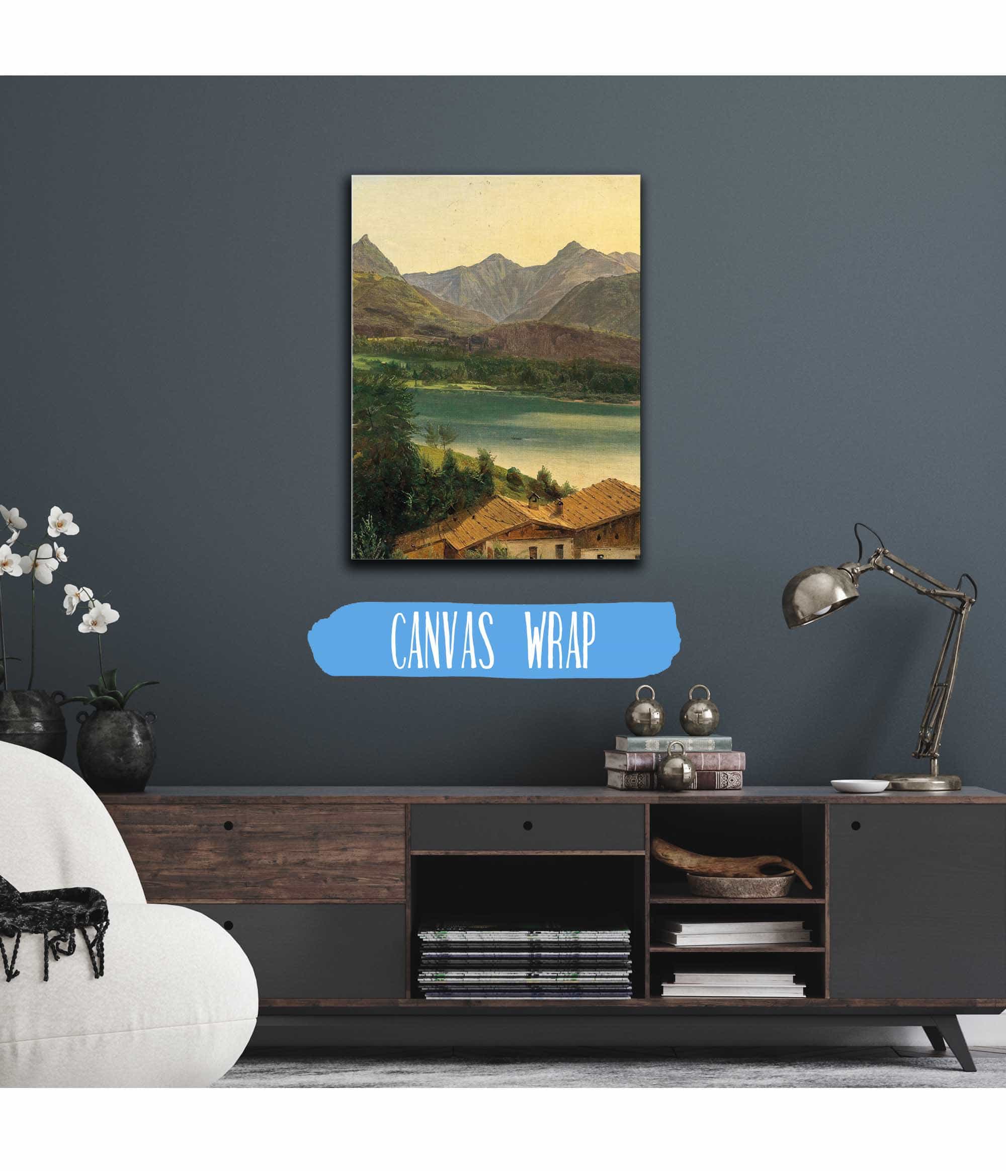 Lake Wolfgangsee With The Dachstein Massif by Ferdinand Georg Waldmuller - Image 3