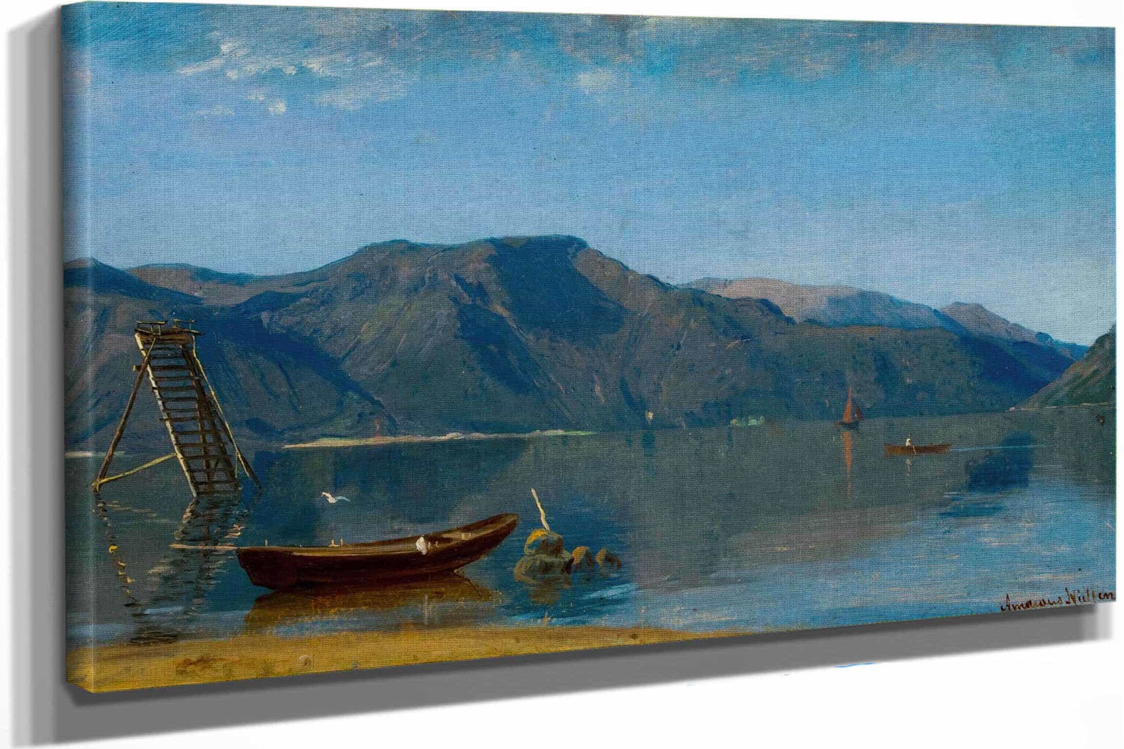 Laksetrapp Rosendal by Amaldus Nielsen