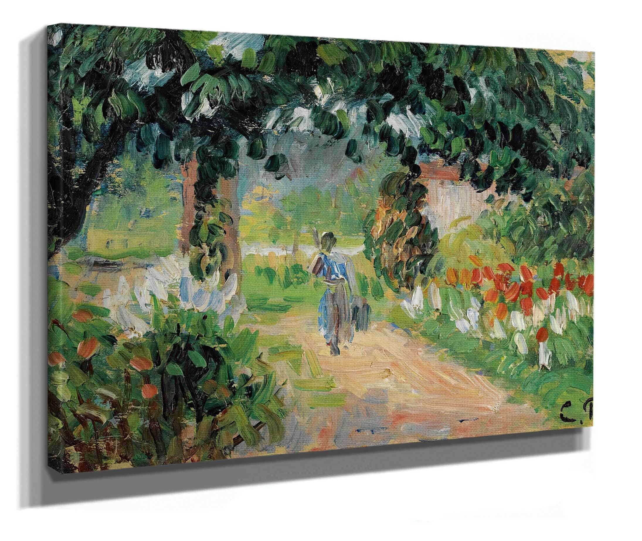 Lallee Du Jardin Deragny by Camille Pissarro - Image 2