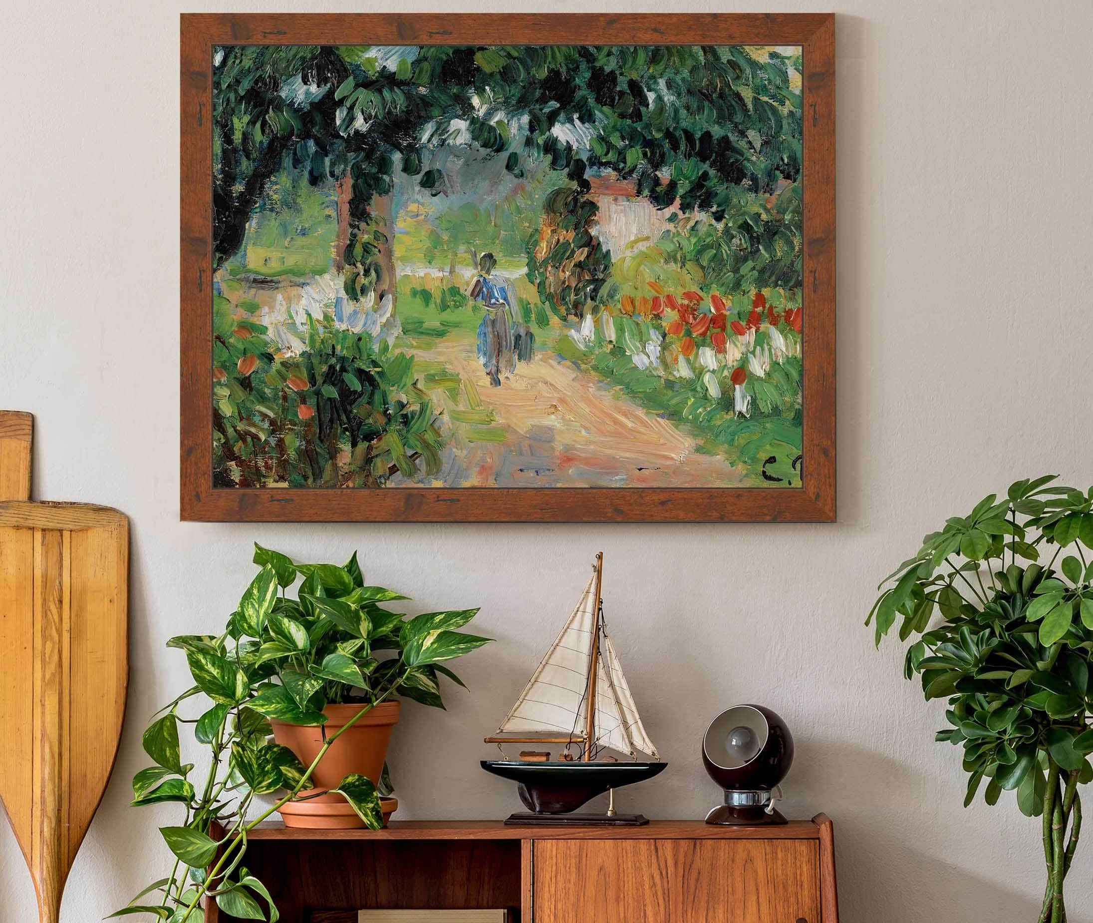Lallee Du Jardin Deragny by Camille Pissarro - Image 3