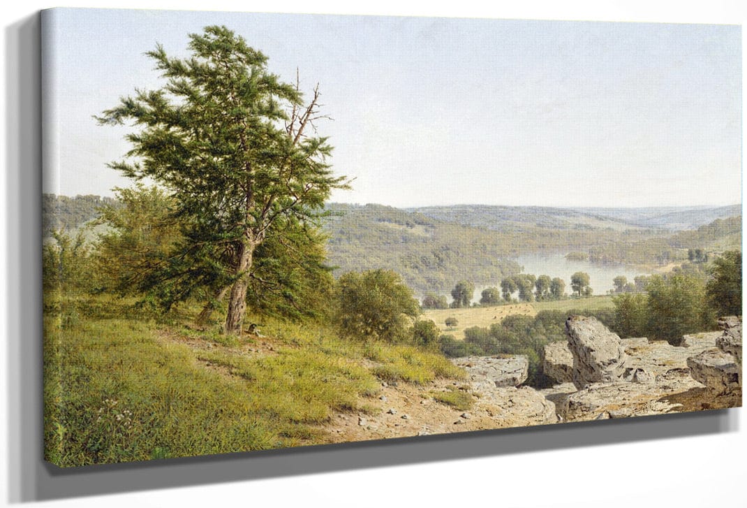 Landscape By Alexander Helwig Wyant