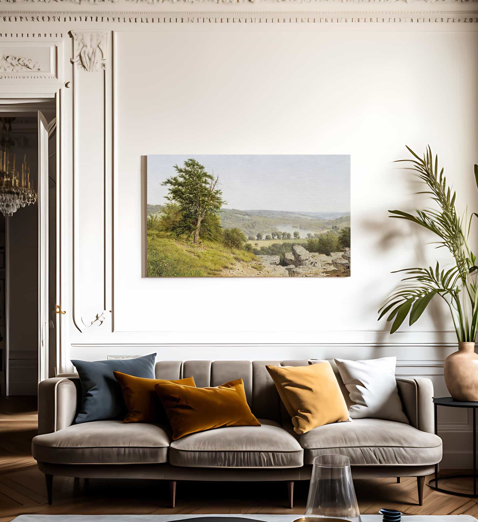 Landscape By Alexander Helwig Wyant - Image 3