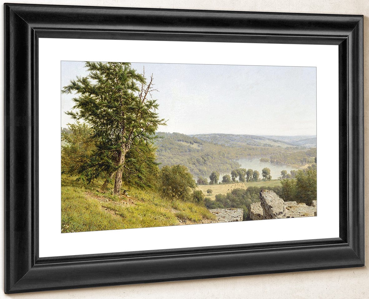 Landscape By Alexander Helwig Wyant - Image 4