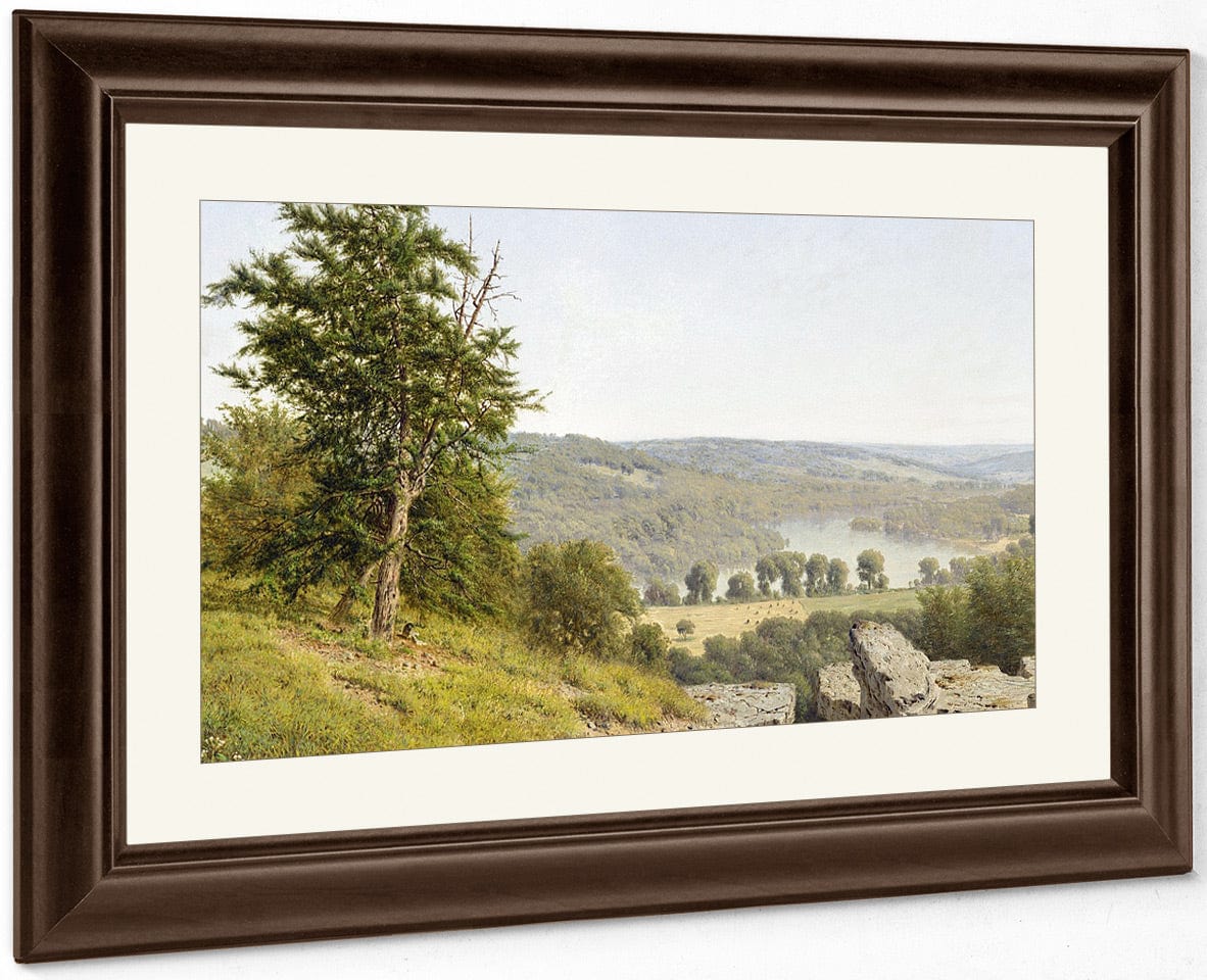 Landscape By Alexander Helwig Wyant - Image 5
