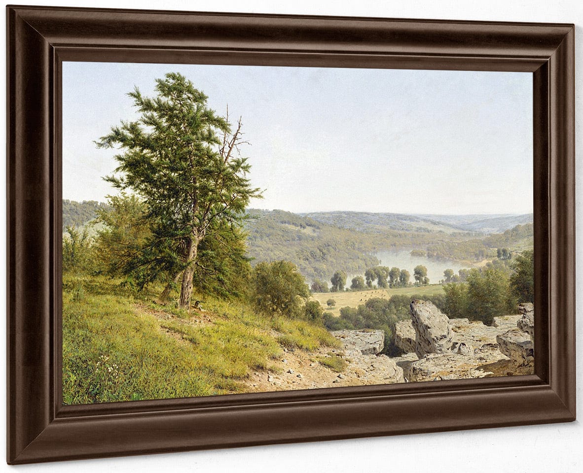 Landscape By Alexander Helwig Wyant - Image 6