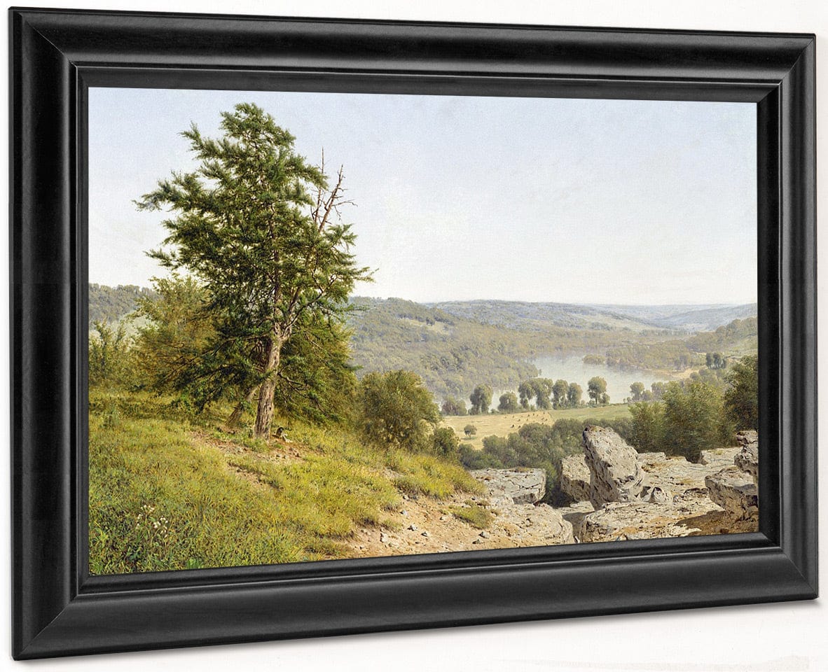 Landscape By Alexander Helwig Wyant - Image 8