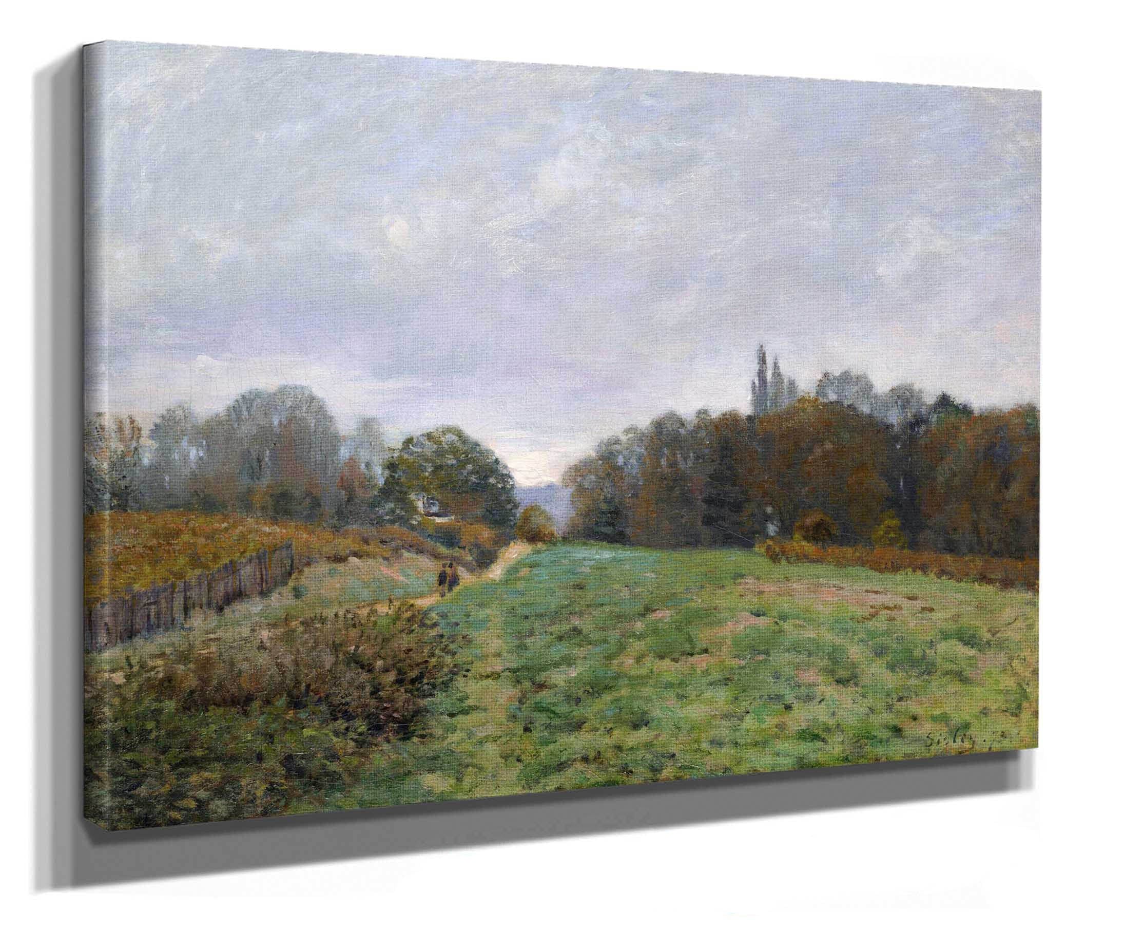 Landscape At Louveciennes by Alfred Sisley - Image 2