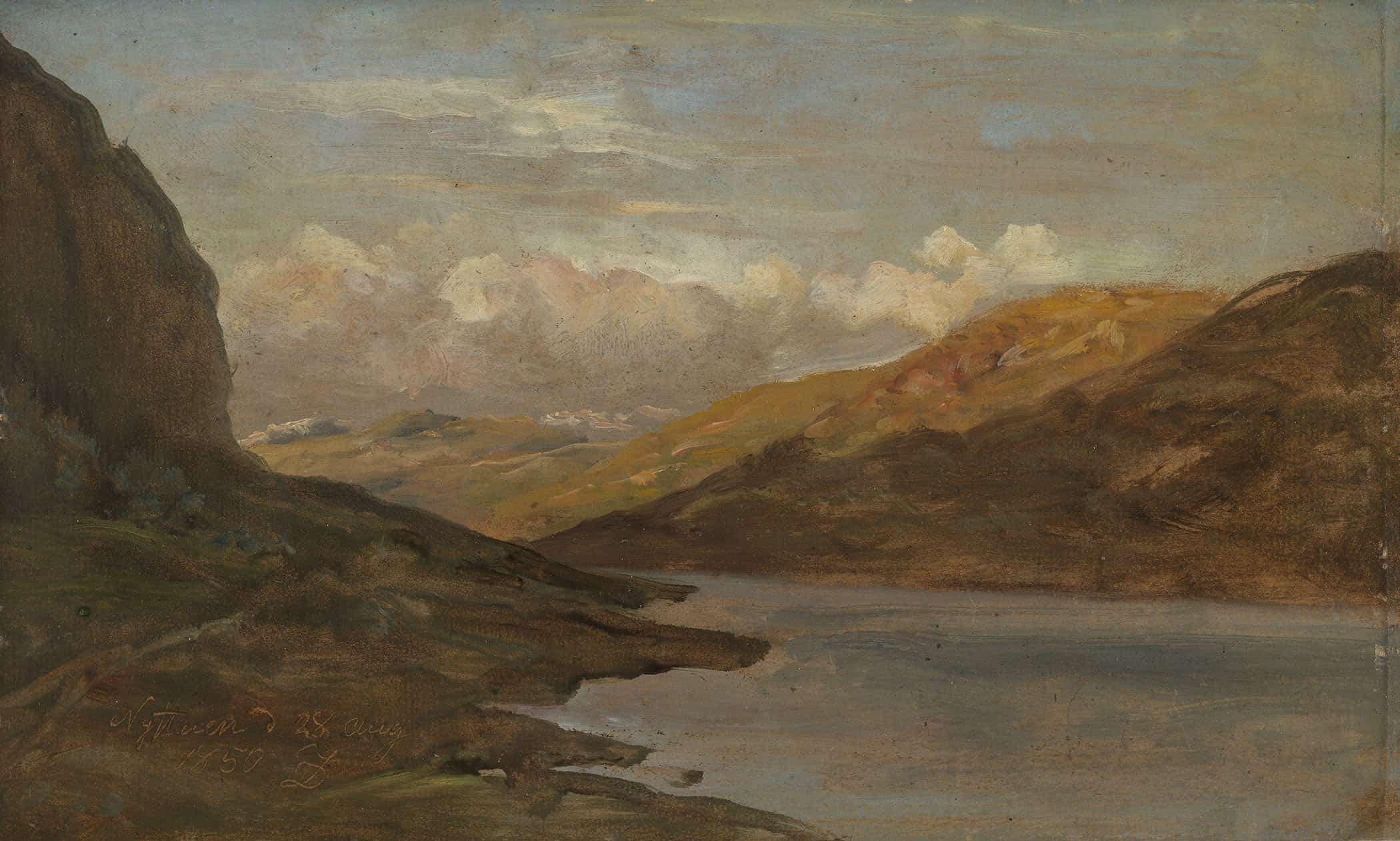 Landscape At Nystuen In Filefjell by Johan Christian Dahl - Image 2