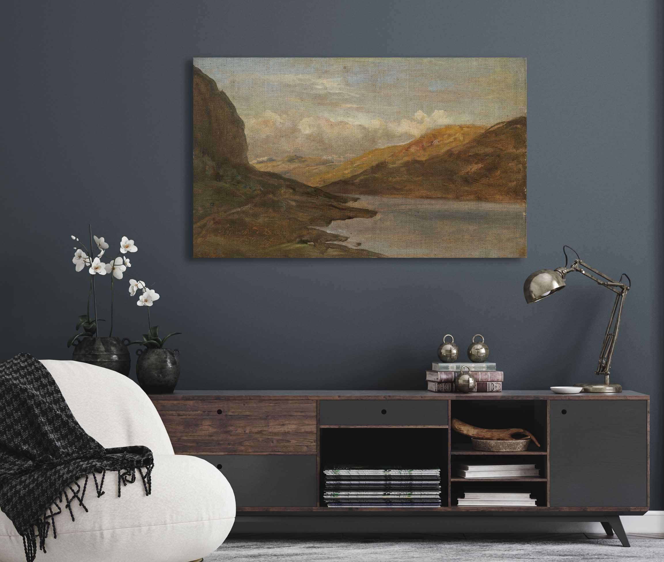 Landscape At Nystuen In Filefjell by Johan Christian Dahl - Image 5