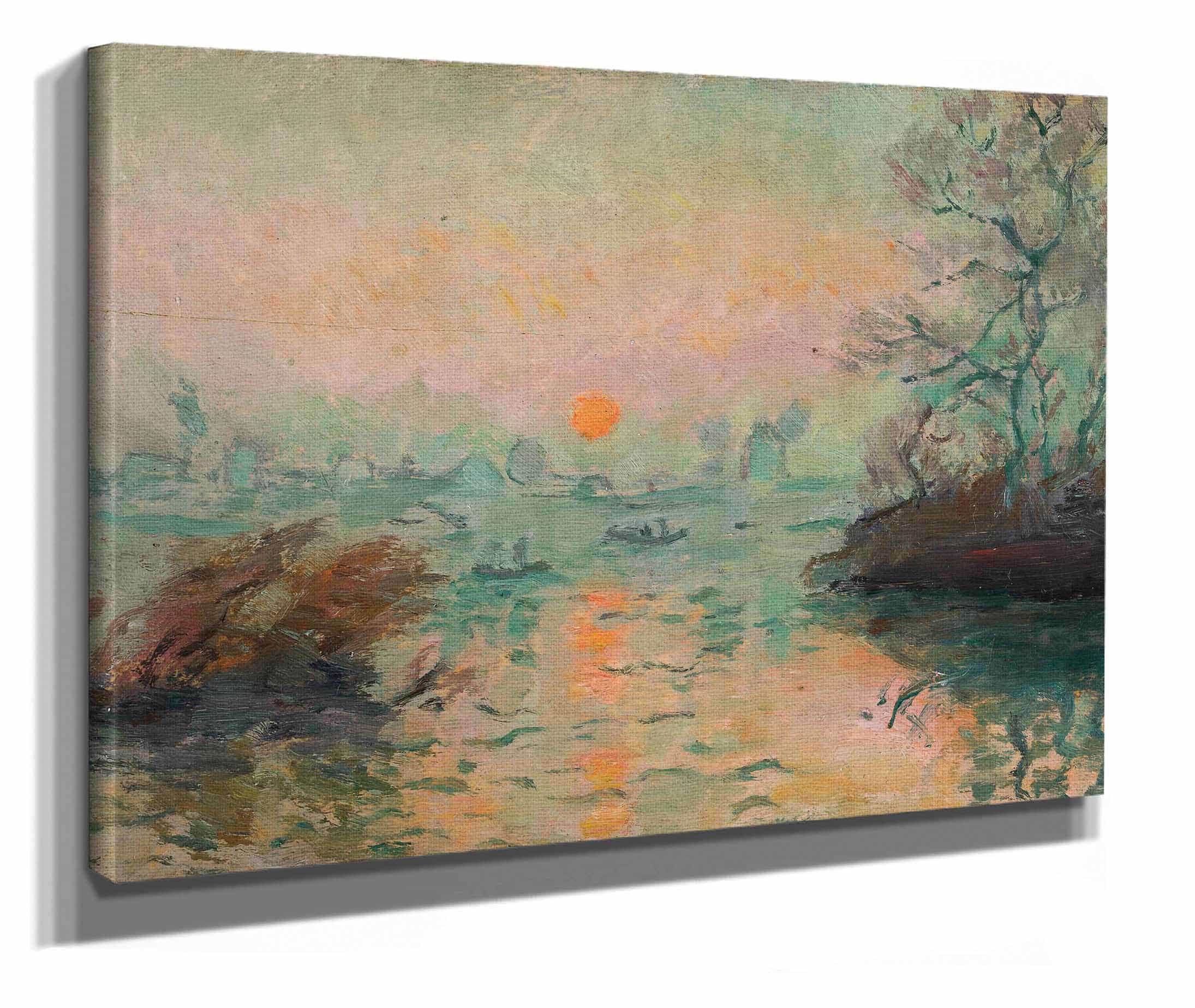 Landscape At Sunset by Tadeusz Makowski - Image 2