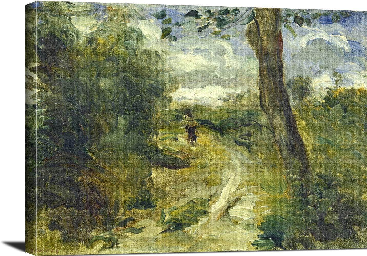 Landscape Between Storms Painting Auguste Renoir Canvas Art - Image 3