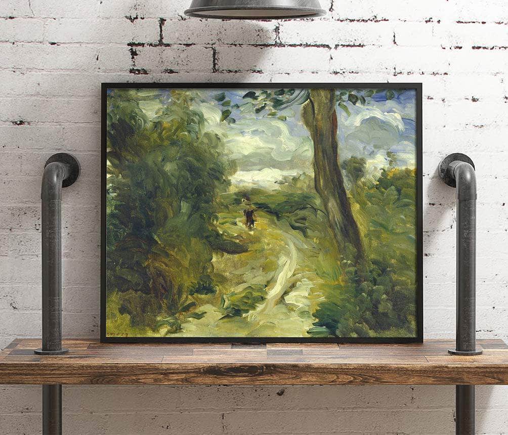 Landscape Between Storms Painting Auguste Renoir Canvas Art - Image 4