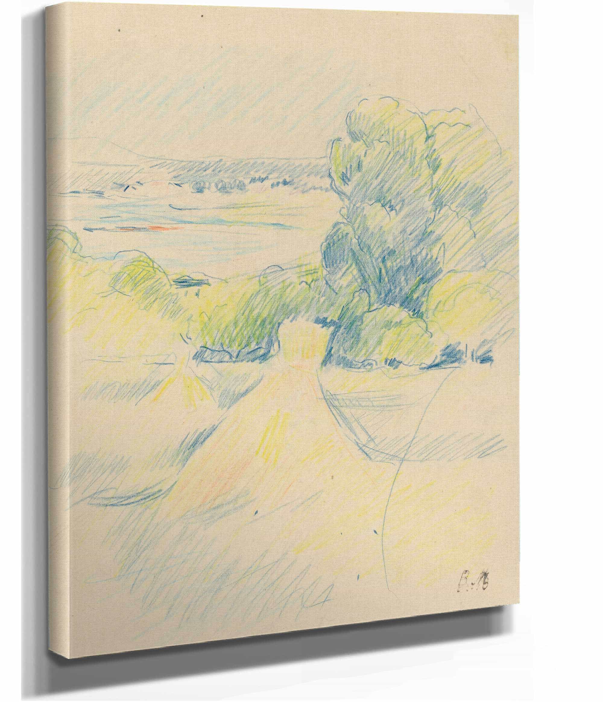 Landscape by Berthe Morisot - Image 2