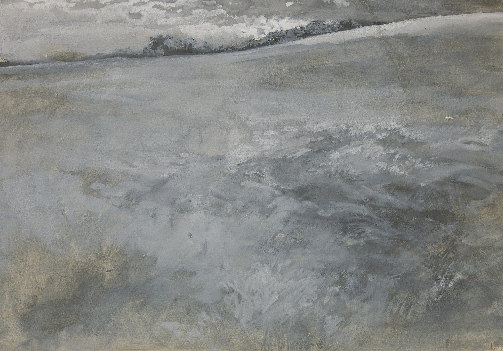 Landscape by Edwin Austin Abbey - Image 4
