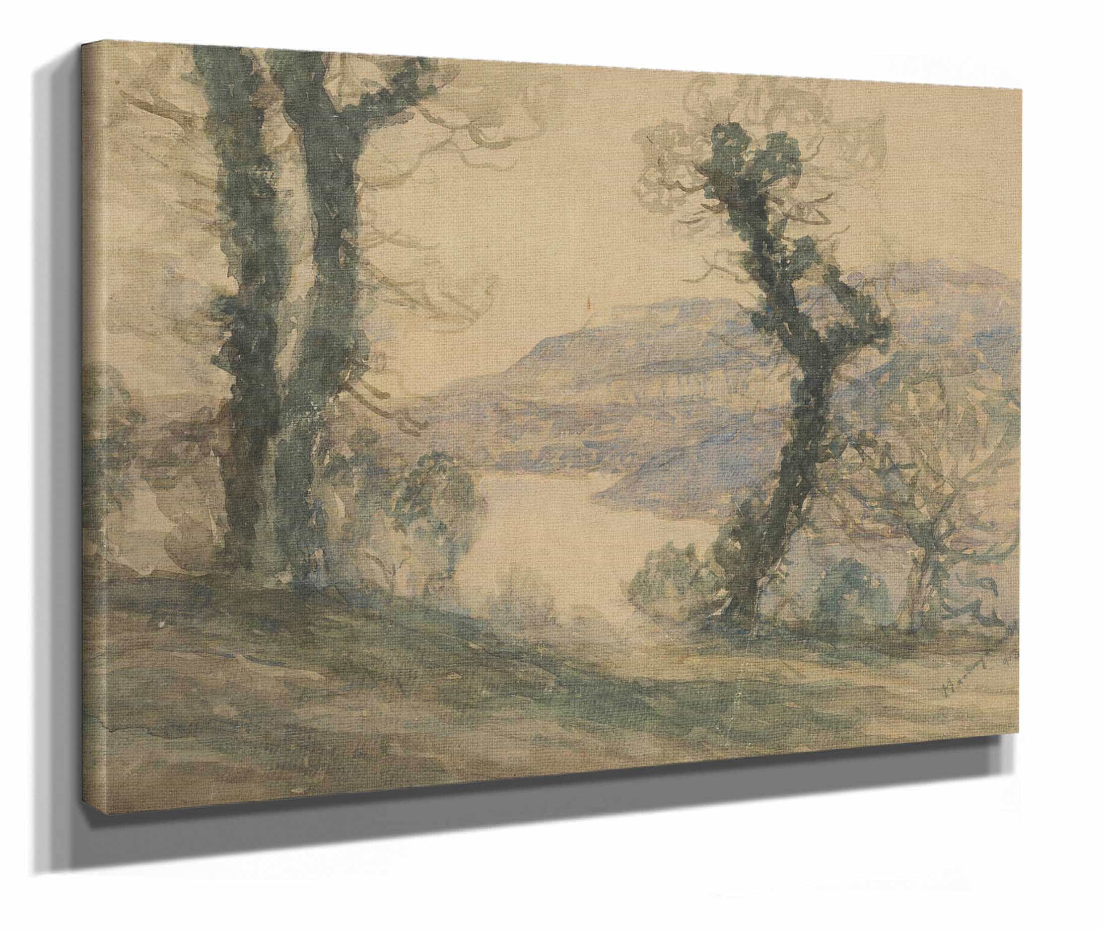 Landscape by Ladislav Mednyanszky - Image 6