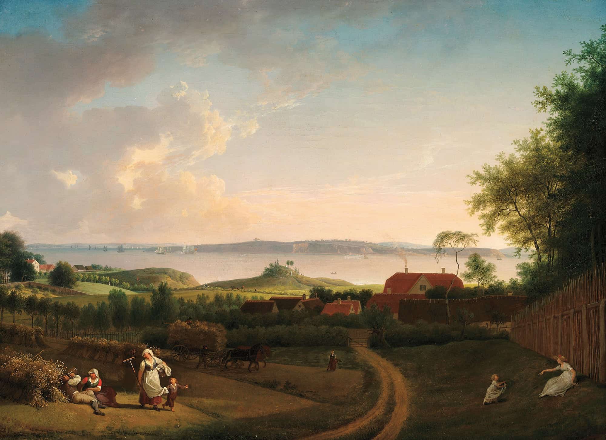 Landscape By The Sound by Jens Juel