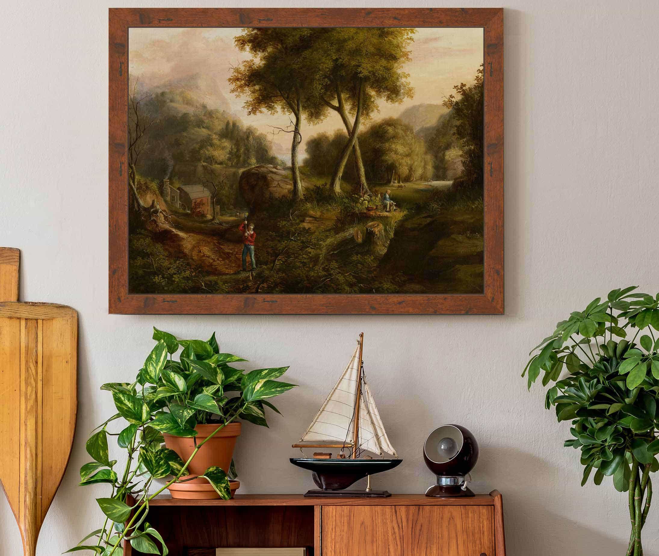 Landscape by Thomas Cole - Image 3