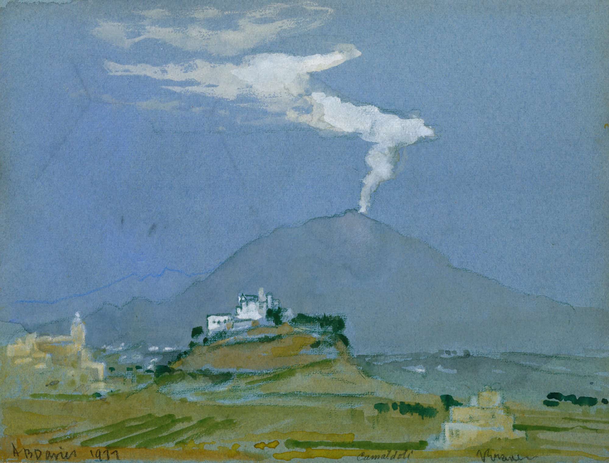 Landscape Camaldoli by Arthur Bowen Davies
