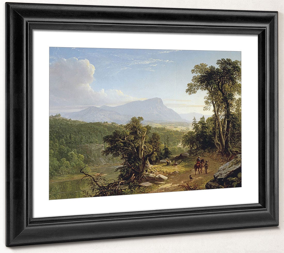 Landscape Composition In The Catskills By Asher Brown Durand - Image 4