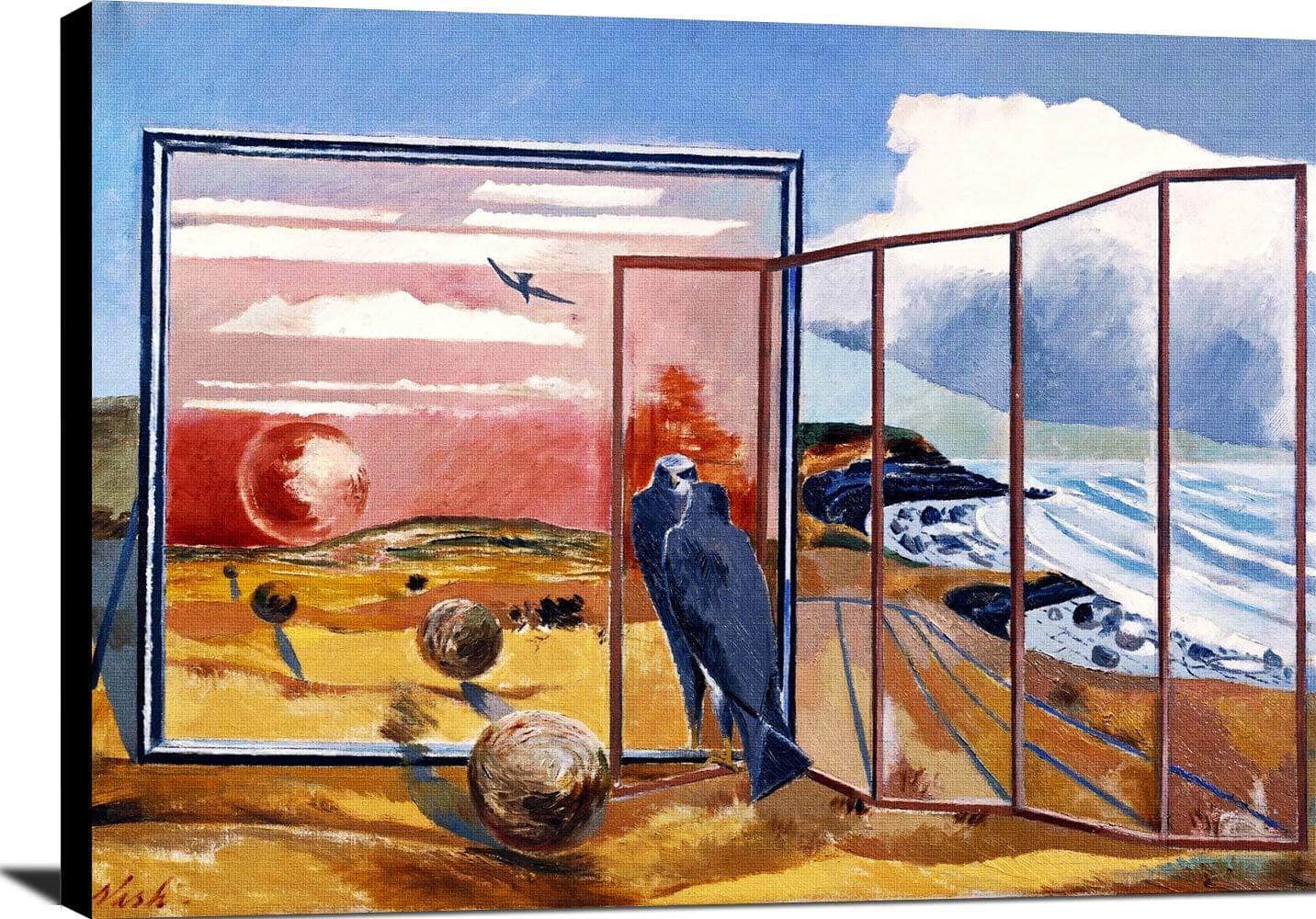 Landscape From A Dream Painting Paul Nash Canvas Art - Image 2