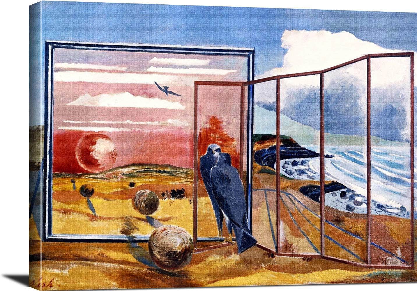 Landscape From A Dream Painting Paul Nash Canvas Art - Image 3