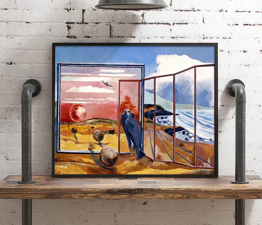 Landscape From A Dream Painting Paul Nash Canvas Art - Image 4