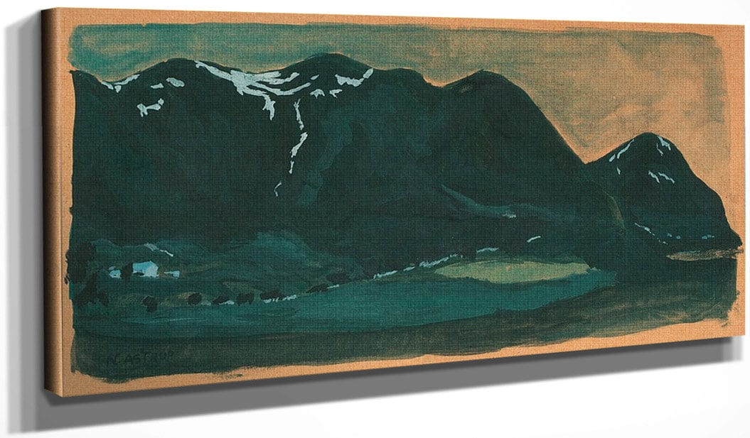 Landscape From Ålhus By Nicolai Astrup - Image 3