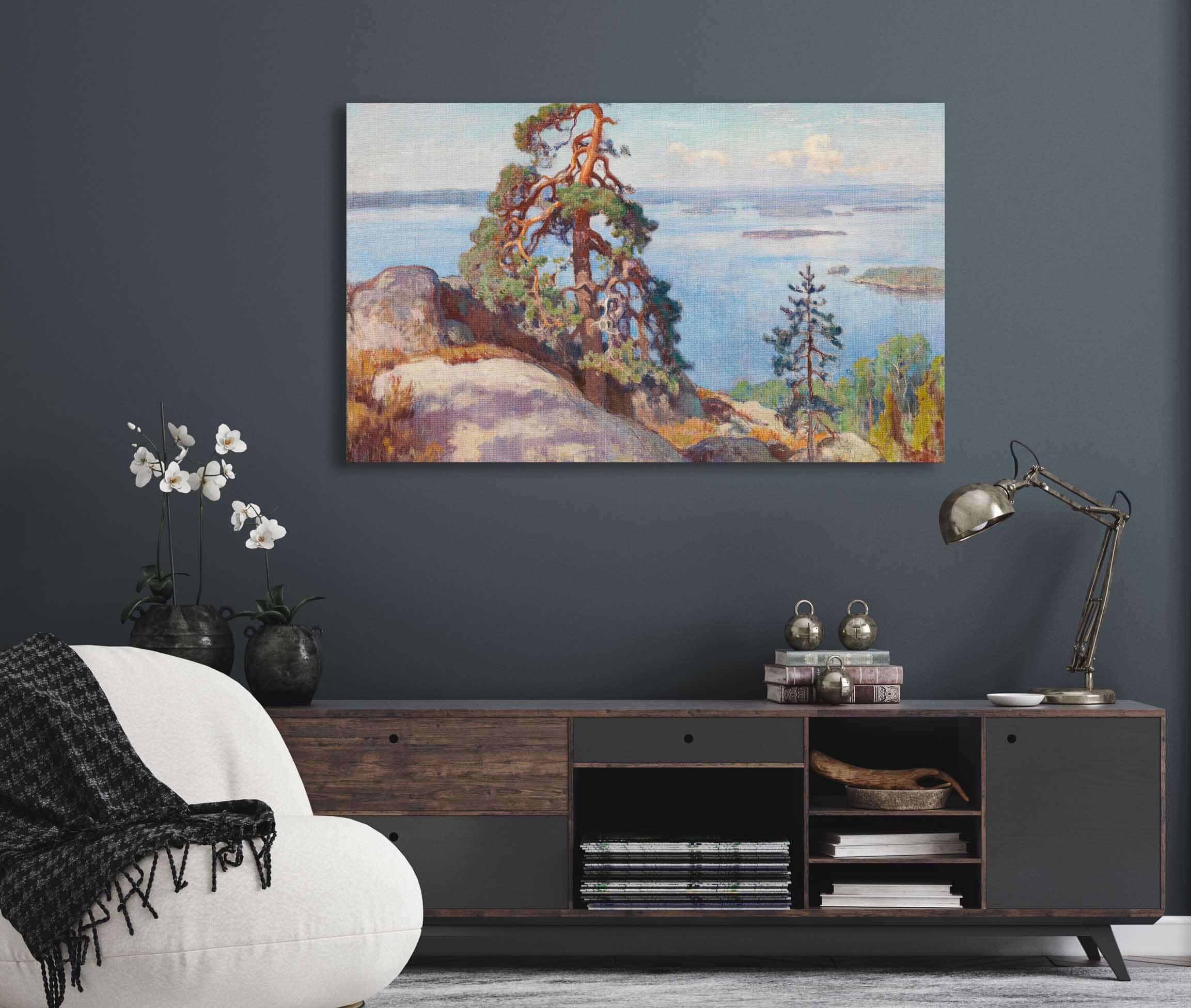Landscape From Koli by Eero Jarnefelt - Image 5