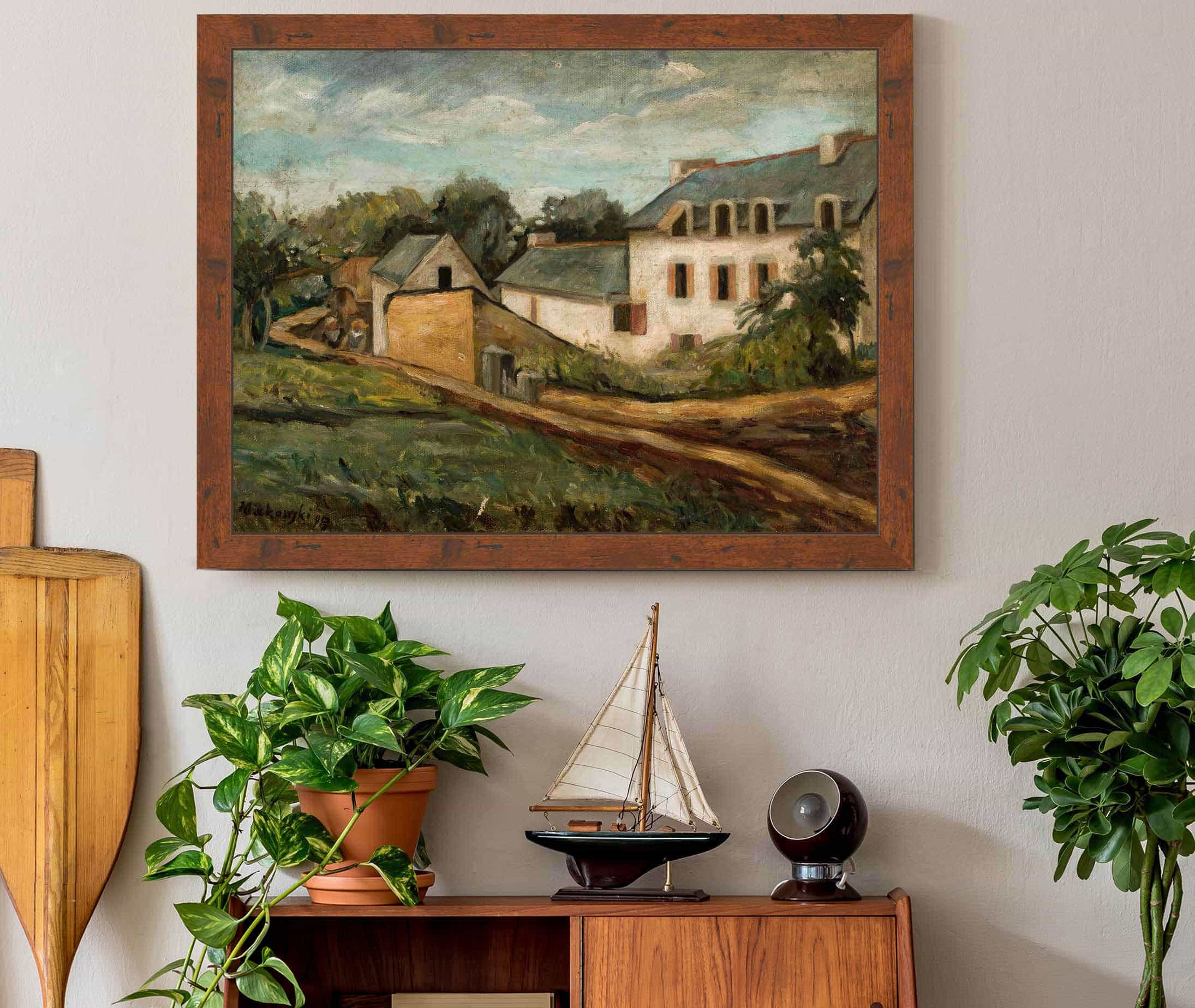 Landscape From Le Pouldu by Tadeusz Makowski - Image 3