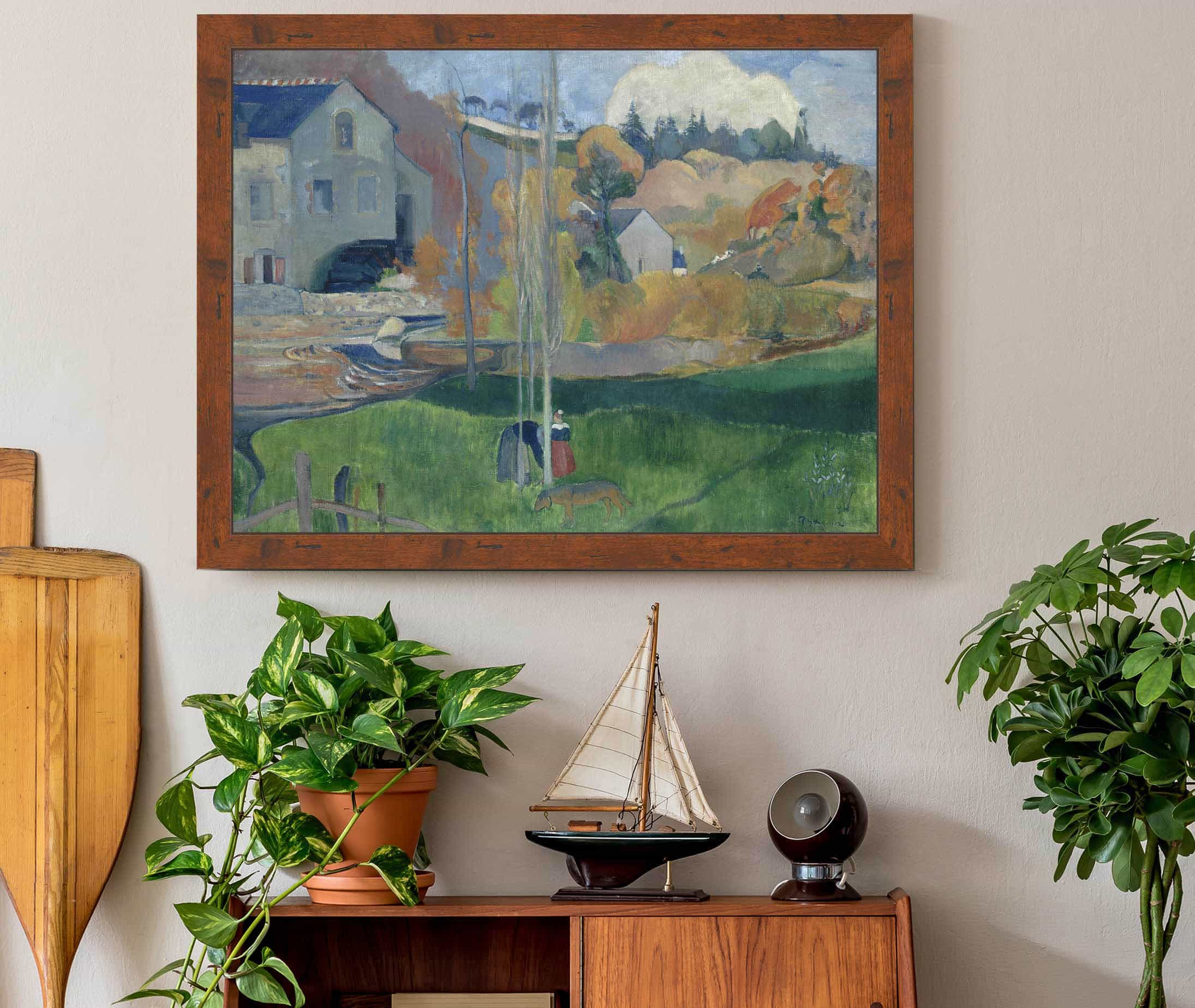 Landscape In Brittany The David Mill by Paul Gauguin - Image 3
