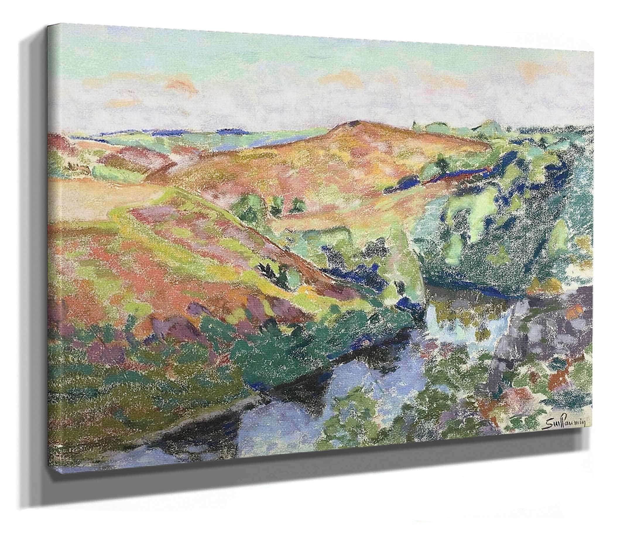 Landscape In Crozant by Armand Guillaumin