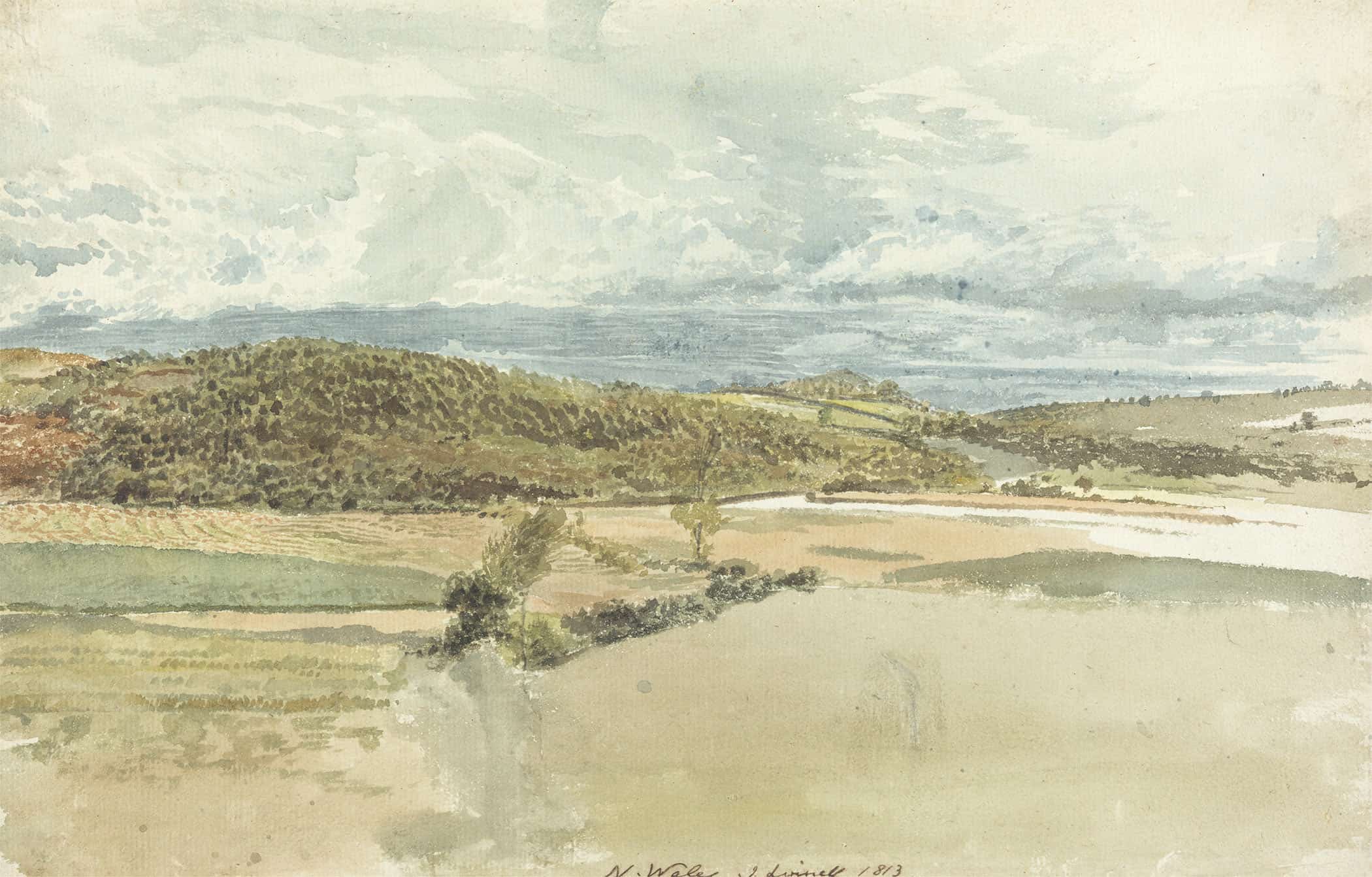 Landscape In North Wales by John Linnell - Image 2