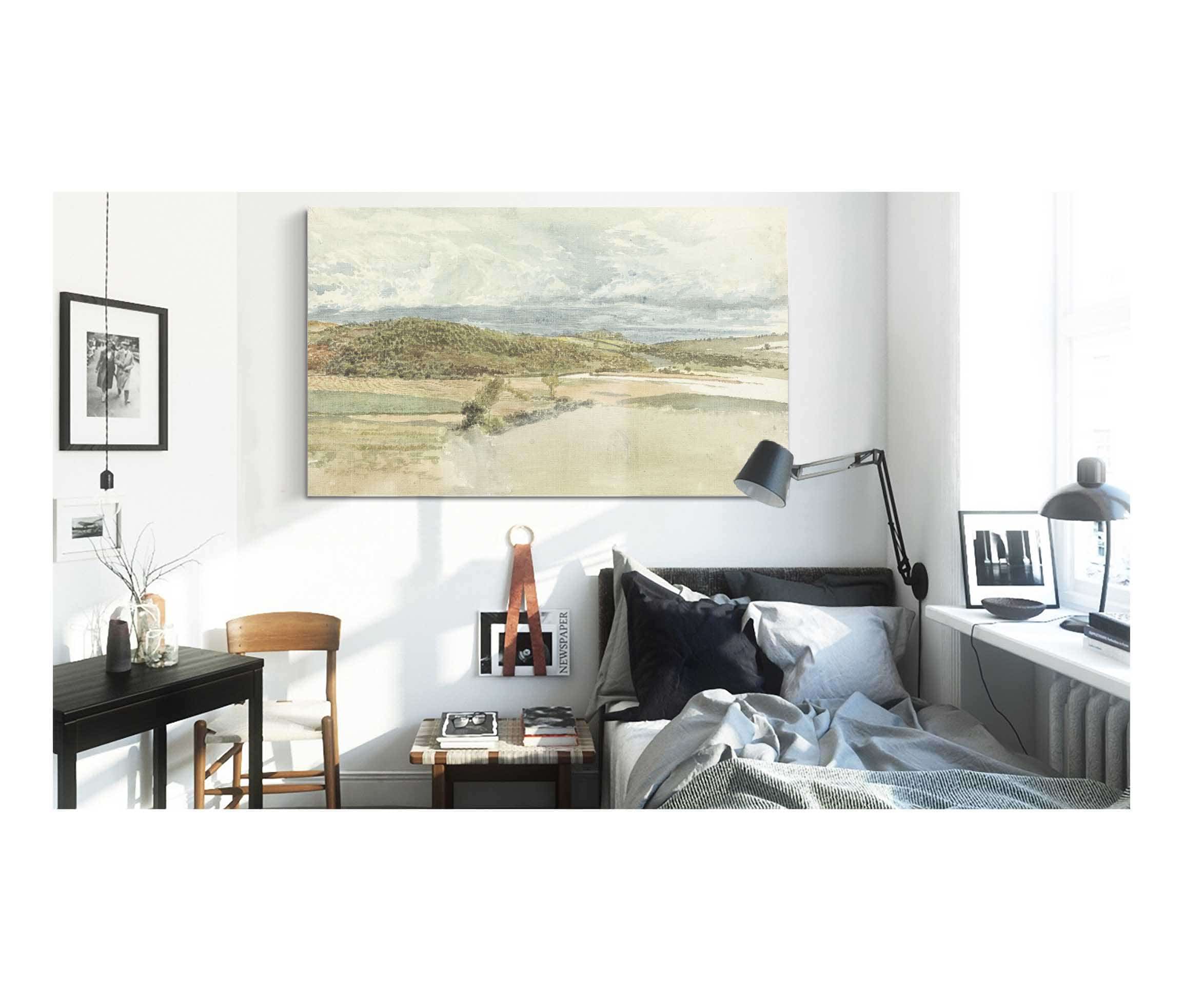 Landscape In North Wales by John Linnell - Image 3