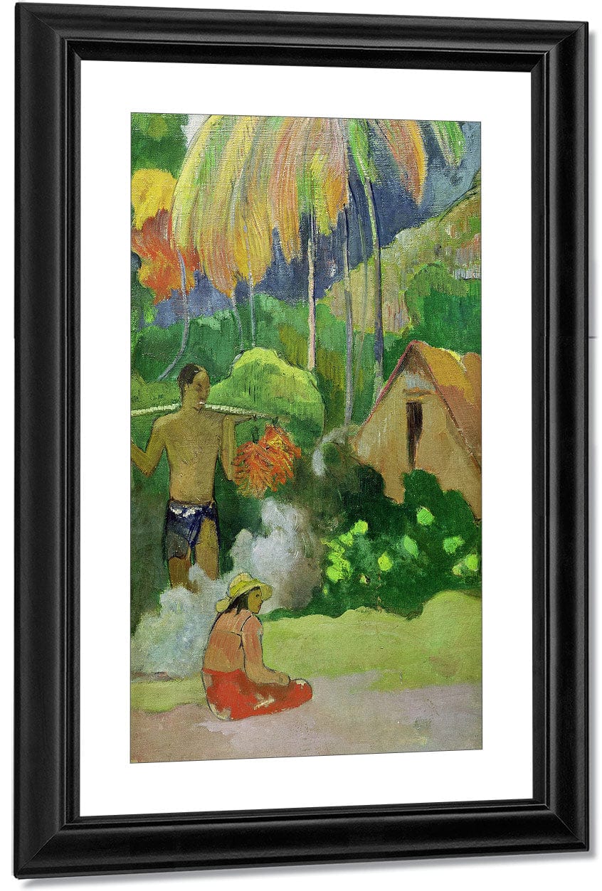 Landscape In Tahiti (Mahana Maa) By Eugene Henri Paul Gauguin - Image 2