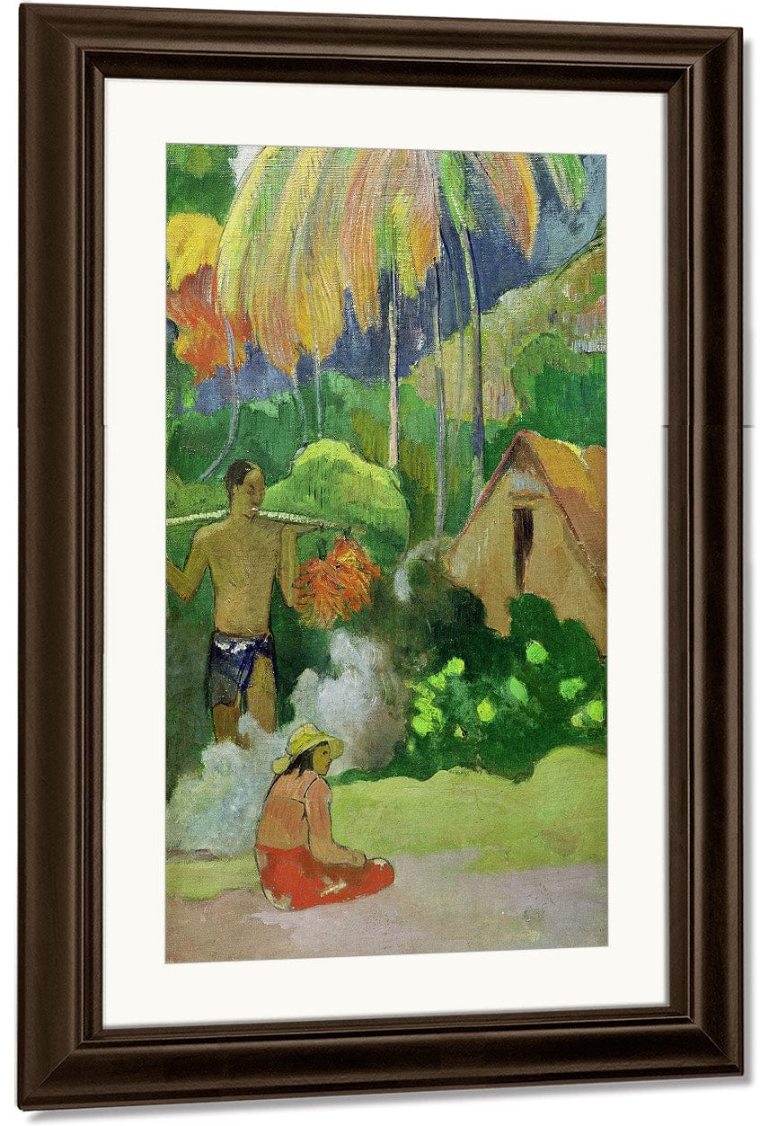 Landscape In Tahiti (Mahana Maa) By Eugene Henri Paul Gauguin - Image 3