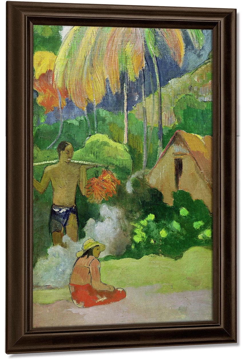 Landscape In Tahiti (Mahana Maa) By Eugene Henri Paul Gauguin - Image 4