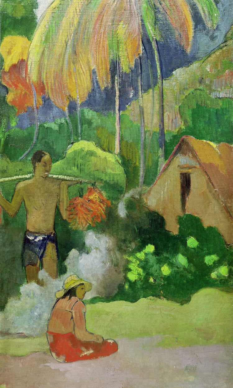 Landscape In Tahiti (Mahana Maa) By Eugene Henri Paul Gauguin - Image 5