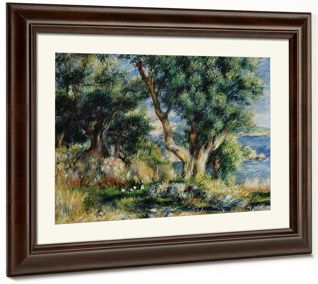Landscape Near Menton By Pierre Auguste Renoir - Image 5