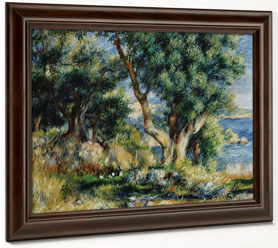 Landscape Near Menton By Pierre Auguste Renoir - Image 6