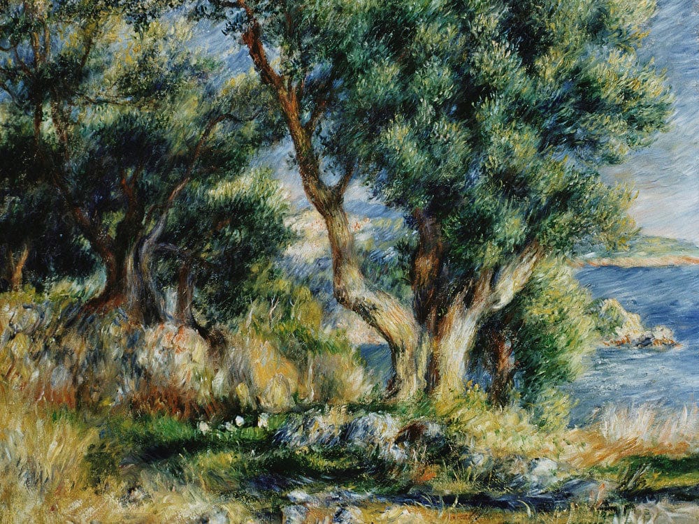 Landscape Near Menton By Pierre Auguste Renoir - Image 7