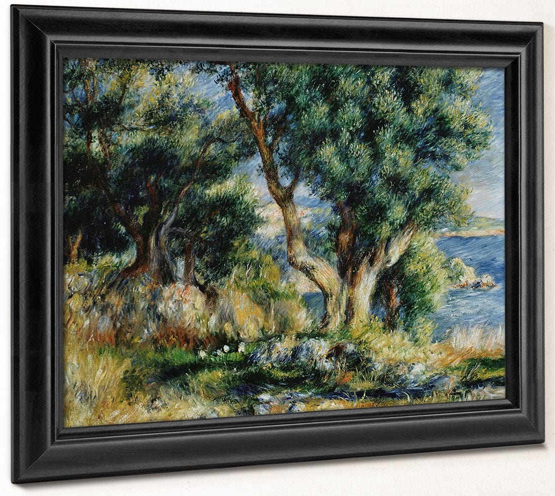 Landscape Near Menton By Pierre Auguste Renoir - Image 8
