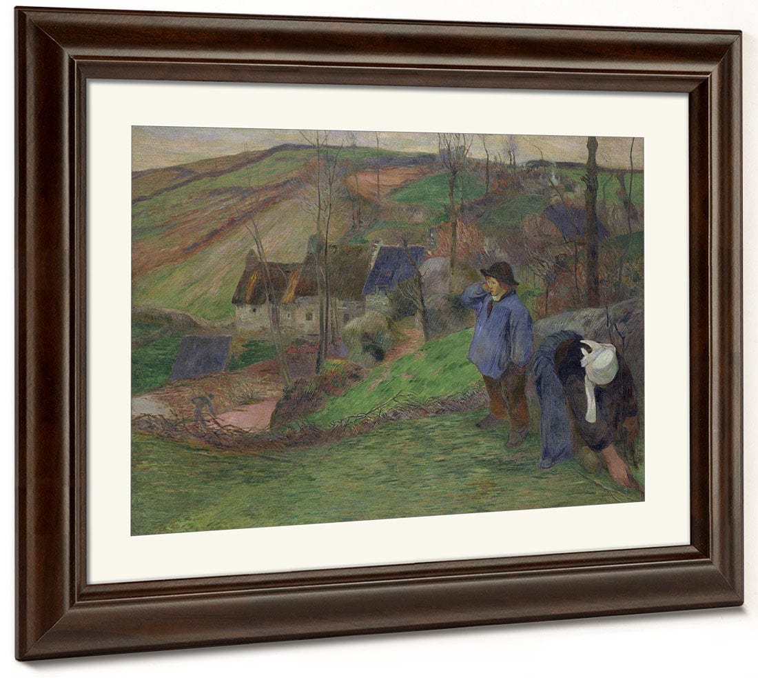 Landscape Of Brittany By Paul Gauguin - Image 3