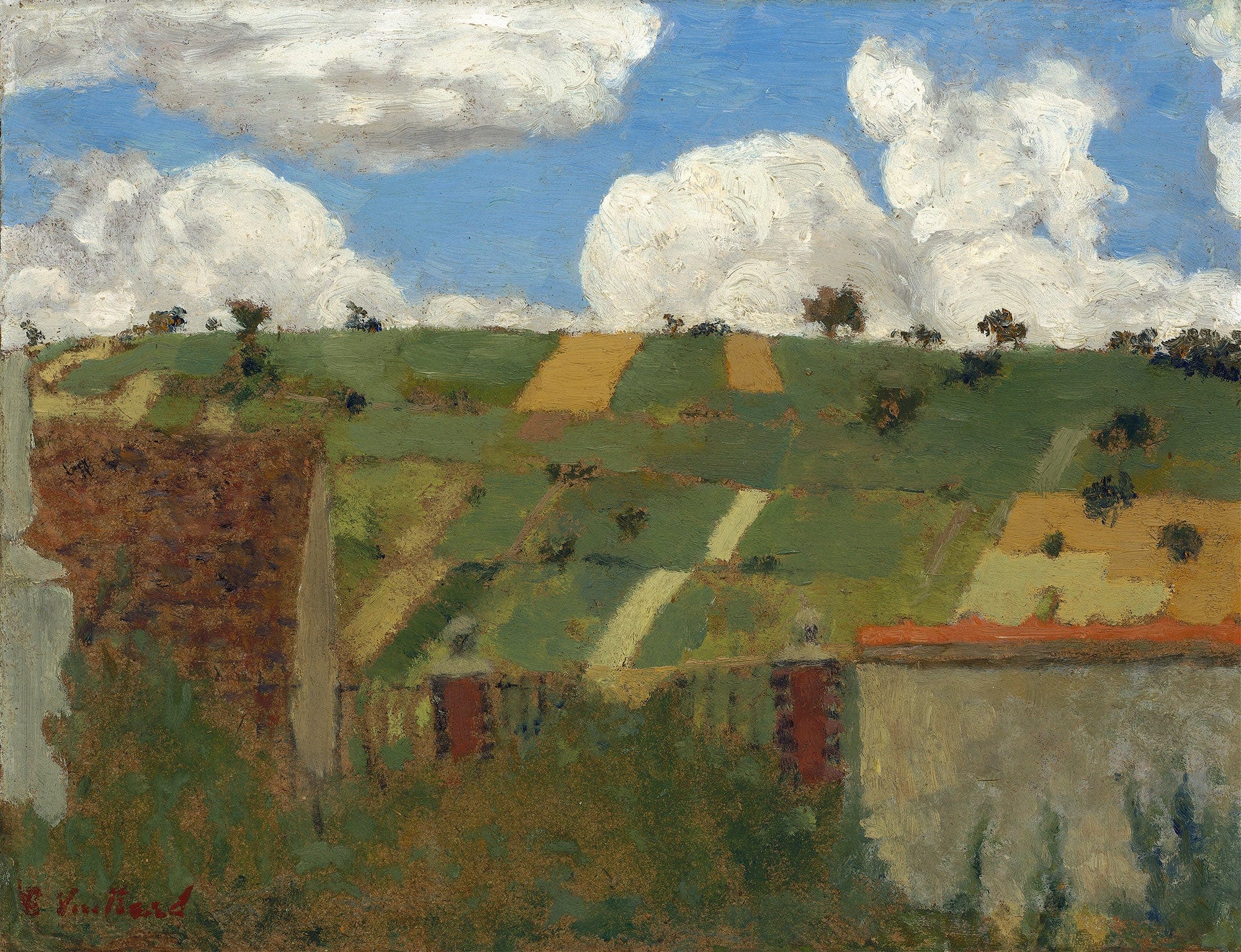 Landscape Of The Ile De France by Edouard Vuillard - Image 2